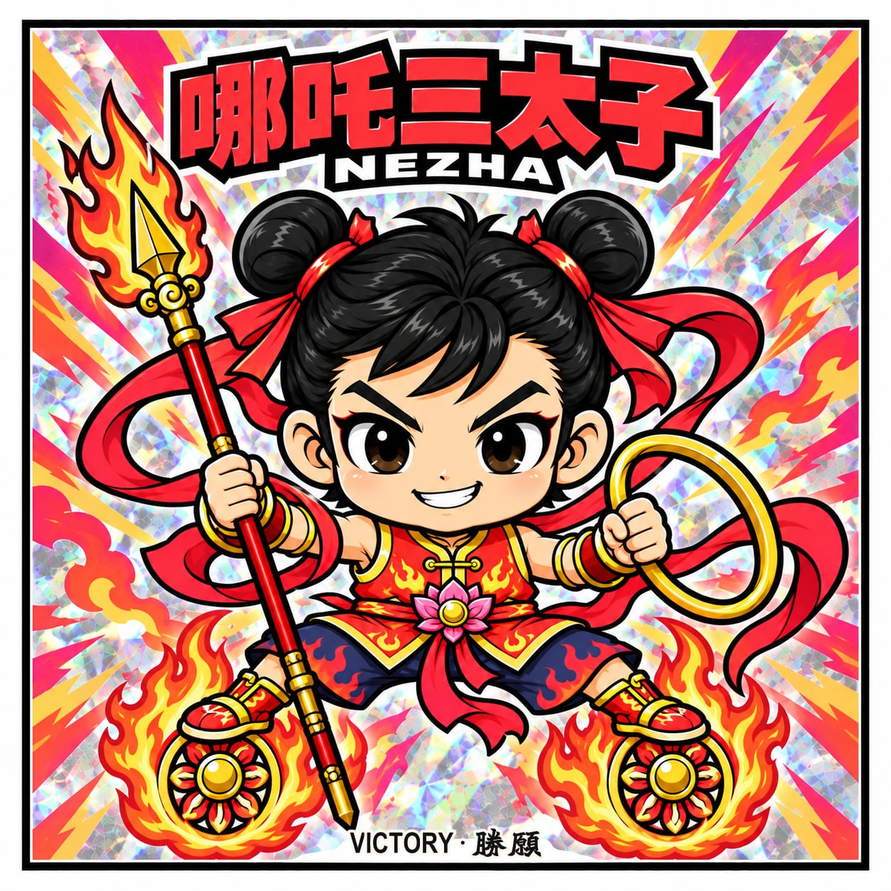 哪吒三太子 正面