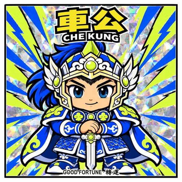 No.12 車公 幻彩貼紙